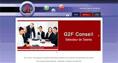 Desktop Screenshot of g2f-conseil.com